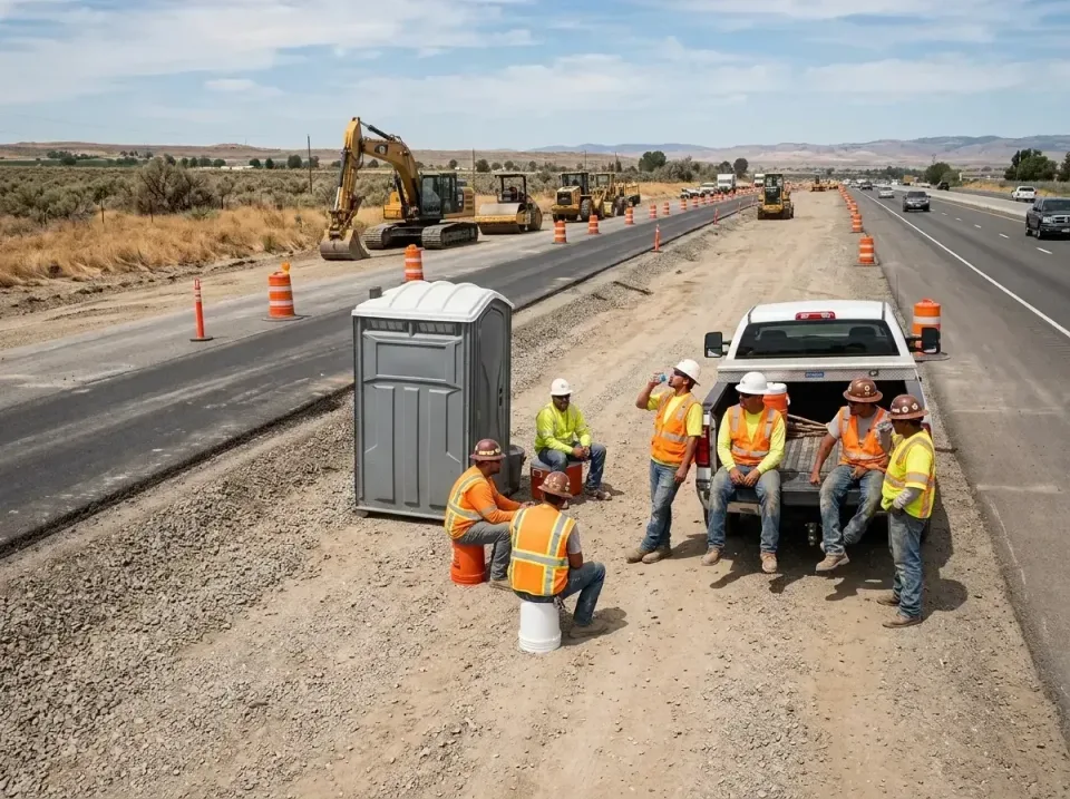 highway-road-construction-crew-007 — frequently asked questions, Porta Potty and Restroom Rentals in Surprise, AZ